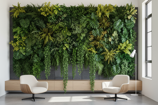 Faux Plant Walls: Craft a Lush Green Backdrop for Any Space