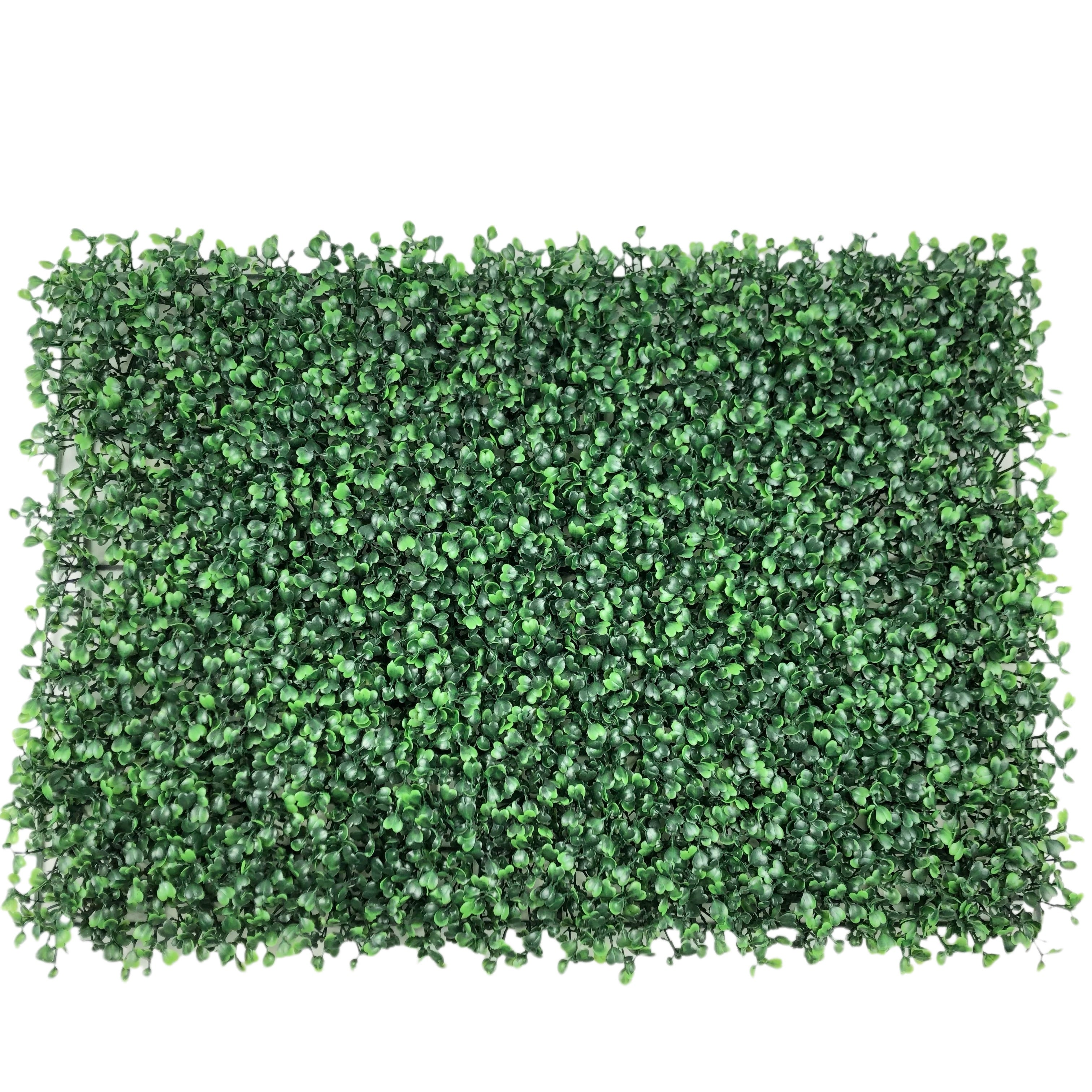 Indoor 10pcs 40x60cm Boxwood Hedge Artificial Green Wall Panel