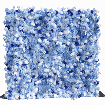 Ocean Style Artificial Floral Backdrop Wall