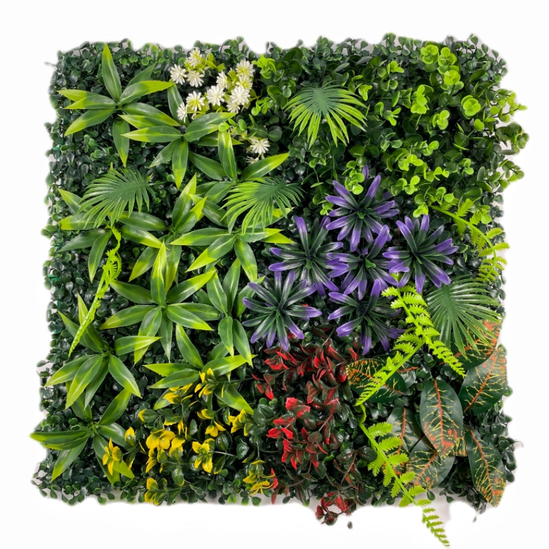 Indoor  50*50cm Artificial Green Wall Panel