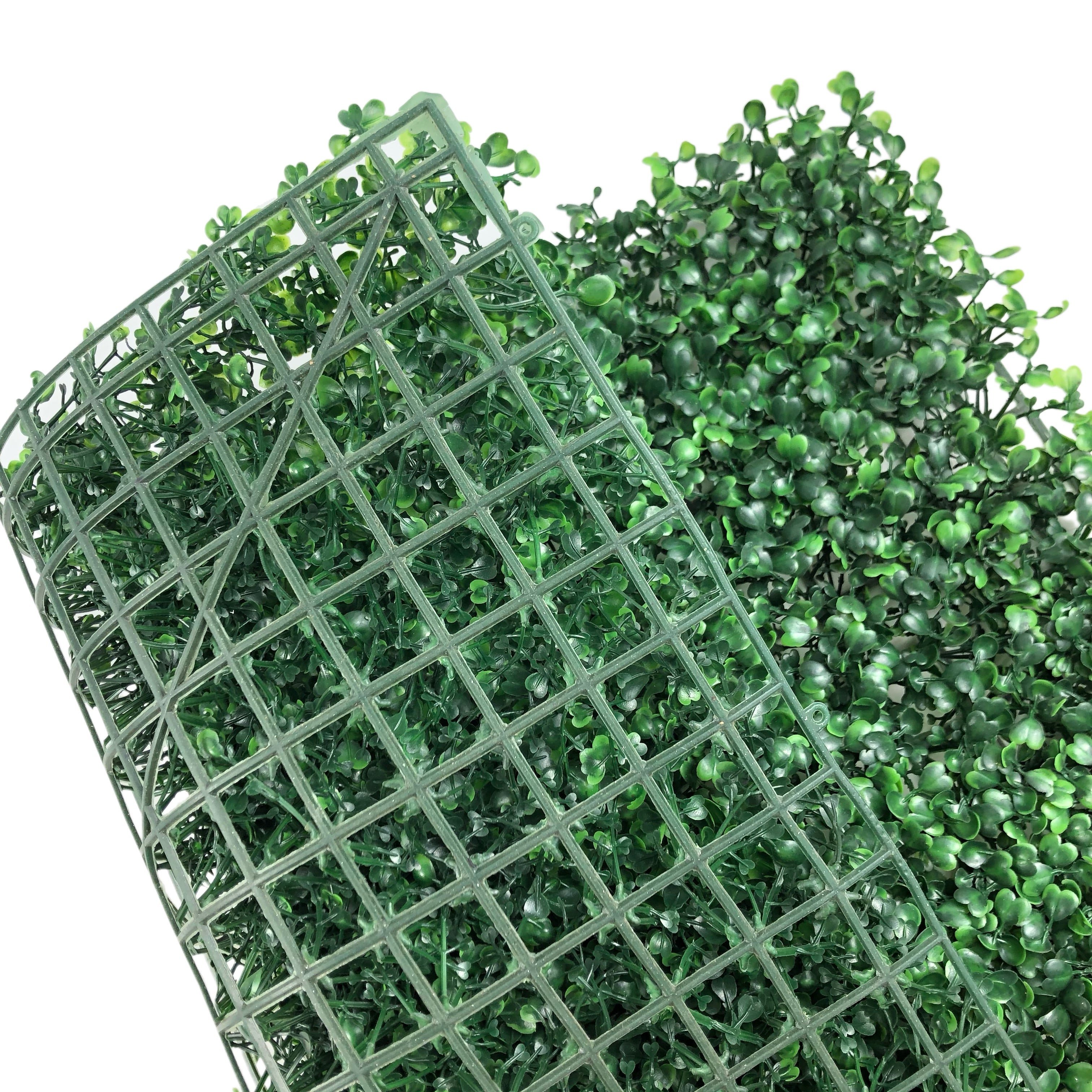 Indoor 10pcs 40x60cm Boxwood Hedge Artificial Green Wall Panel